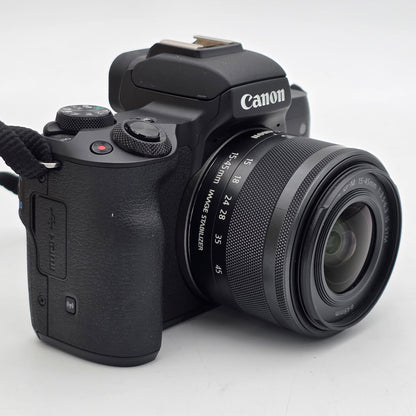 Canon EOS M50 24.1MP Digital SLR DSLR Camera With Lens