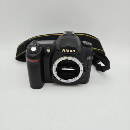 Nikon D50 6.1MP Digital SLR DSLR Camera Body Only