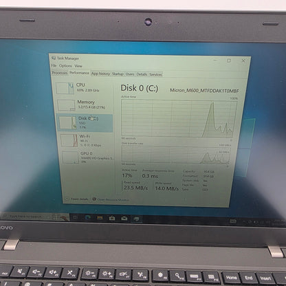 Lenovo Laptop 15.6" i5-6200U 2.3GHz 8GB RAM 1TB HDD