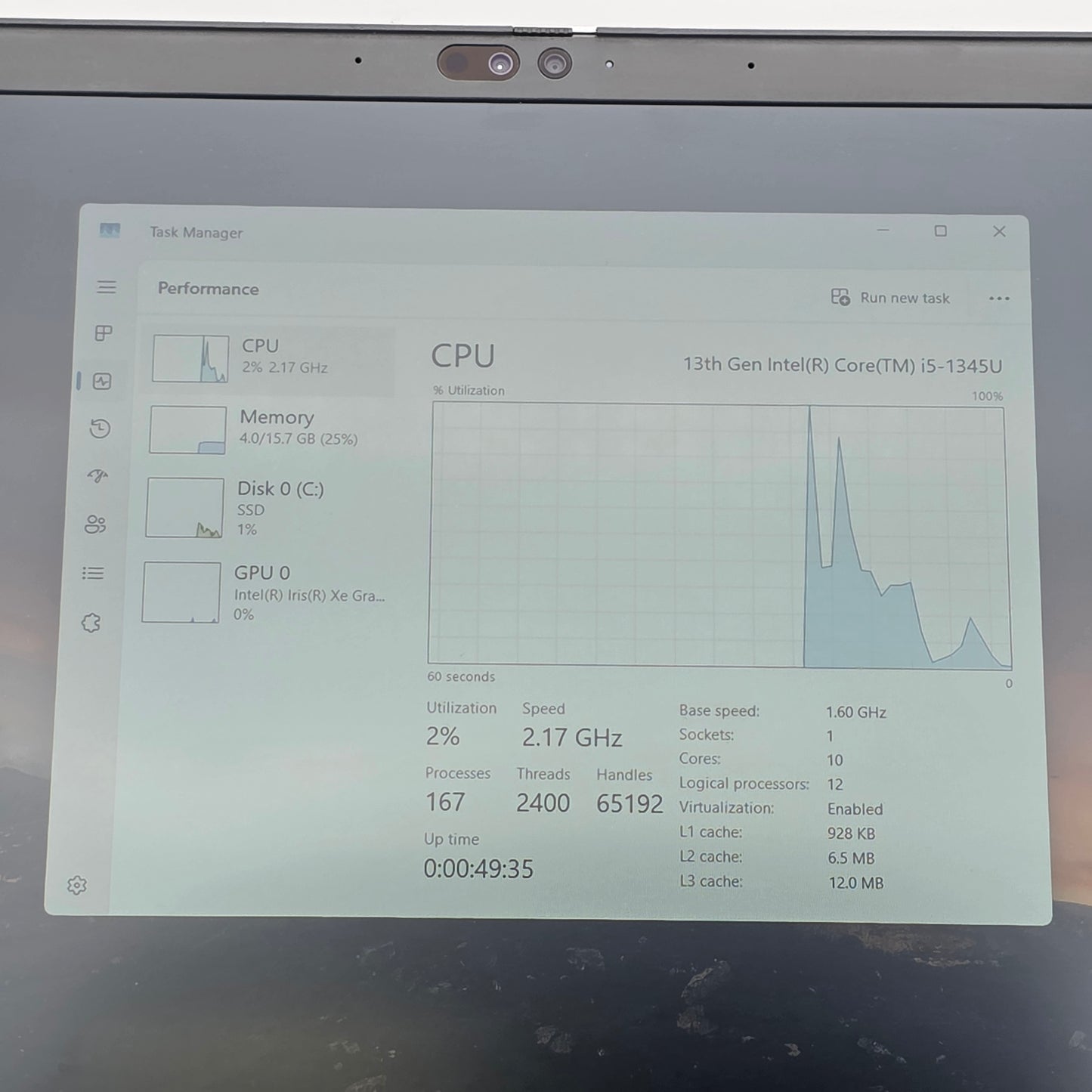 Dell Latitude 5540 P127F001 15.6" i5-1345U 1.6GHz 16GB RAM 512GB SSD