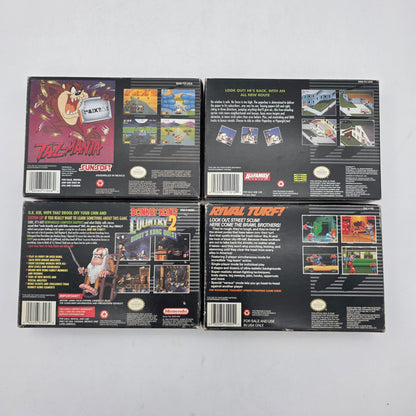 Lot of 4 Super Nintendo SNES Games