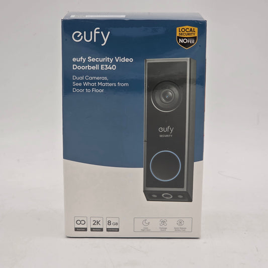 New EUFY Doorbell E340Q Wireless Security Doorbell