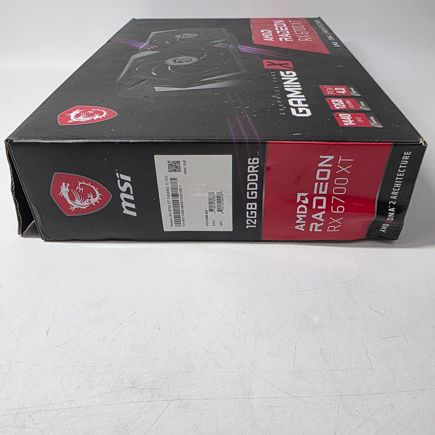 MSI Radeon RX 6700 XT Gaming X 12GB GDDR6 Graphics Card B08Z7DXHP5
