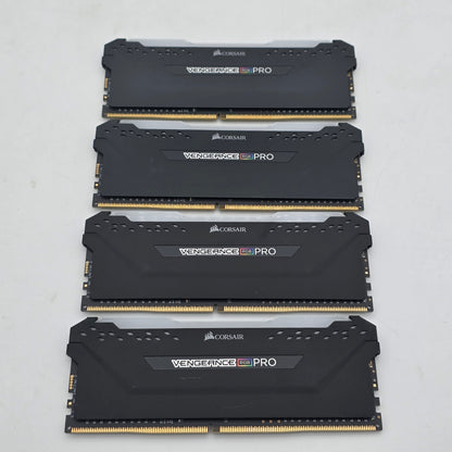 Corsair Vengeance RGB Pro 32GB (4x8GB) RAM DDR4 3200MHz CMW16GX4M2C3200C16