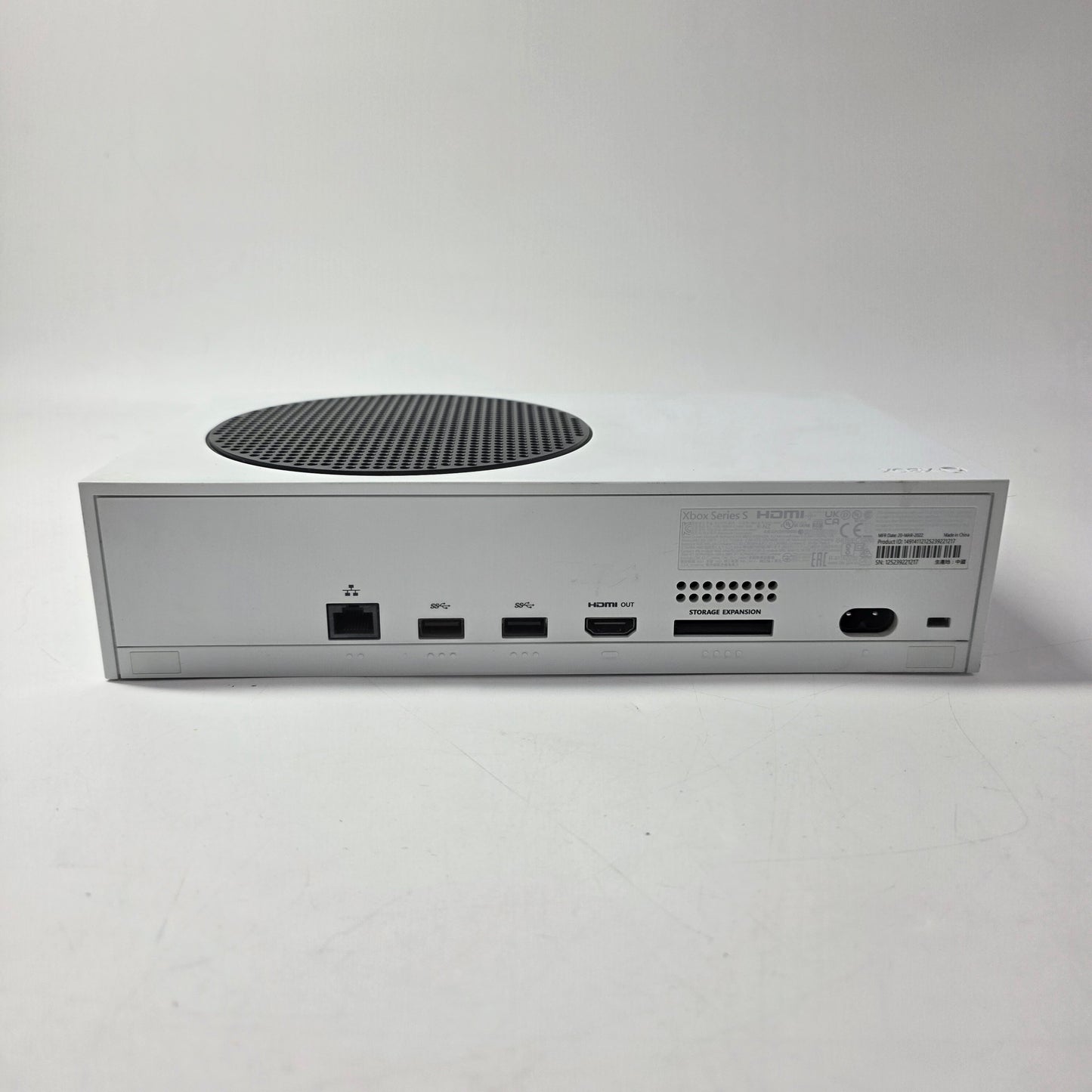 Microsoft Xbox Series S 512GB Console Gaming System Only White 1883