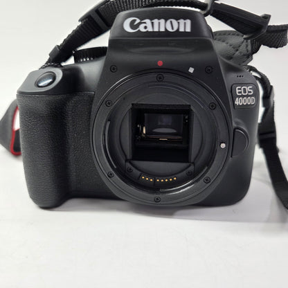 Canon EOS 4000D 18.0MP Digital SLR DSLR Camera