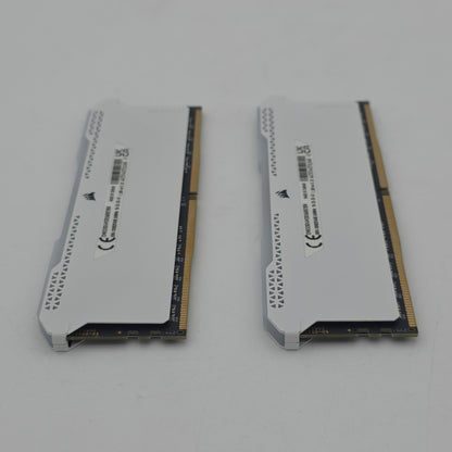 Corsair Vengeance RGB 32GB (2x16GB) RAM DDR4 3600MHz CMH32GX4M2D3600C18W