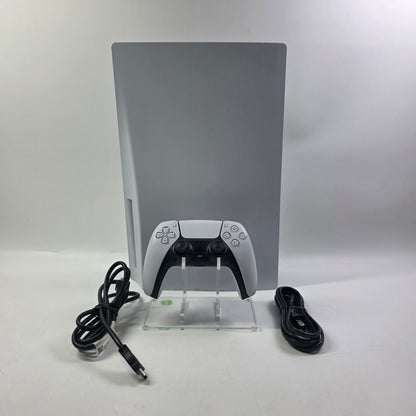 Sony PlayStation 5 Disc PS5 825GB White Console Gaming System CFI-1015A