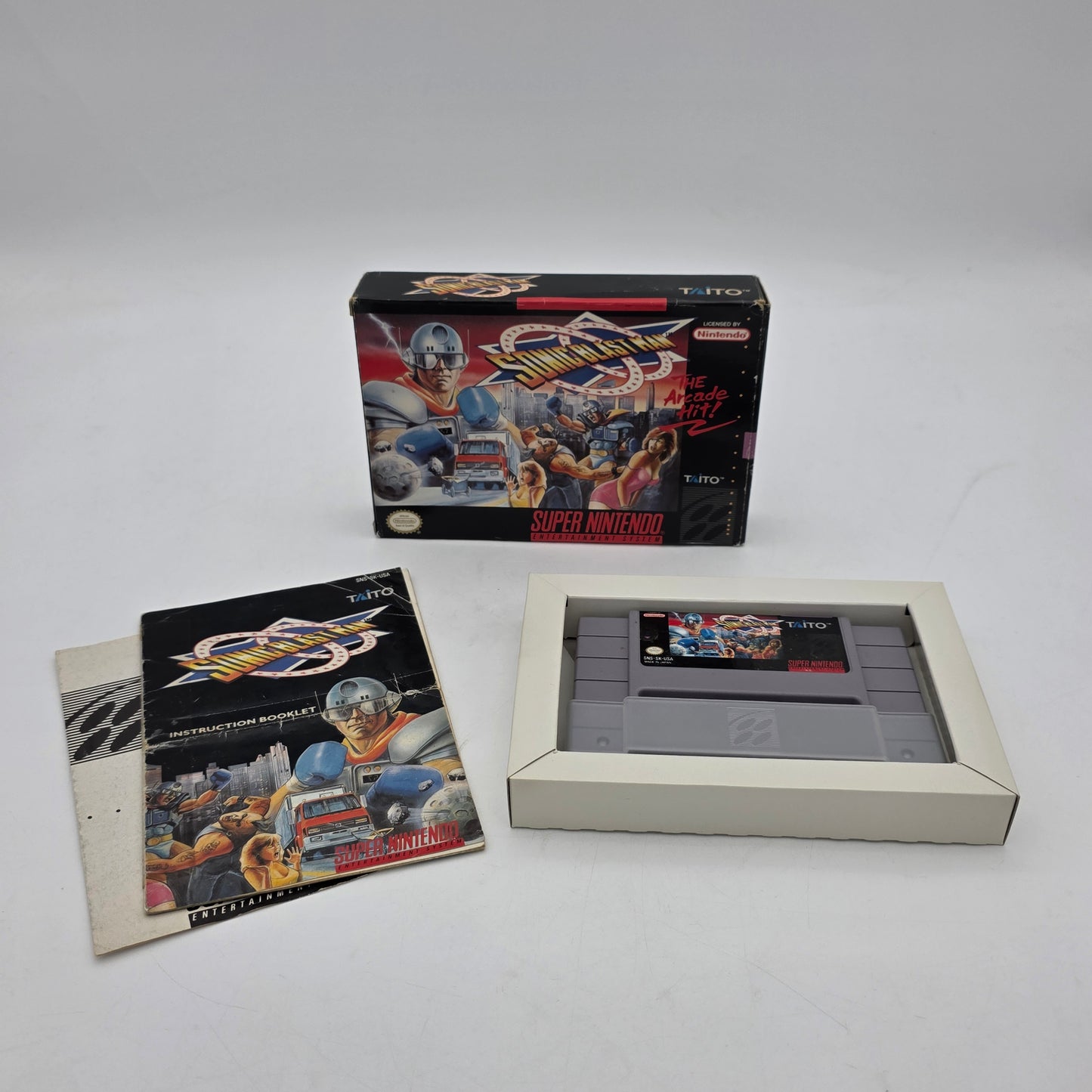 Sonic Blast Man (Super Nintendo SNES, 1992)