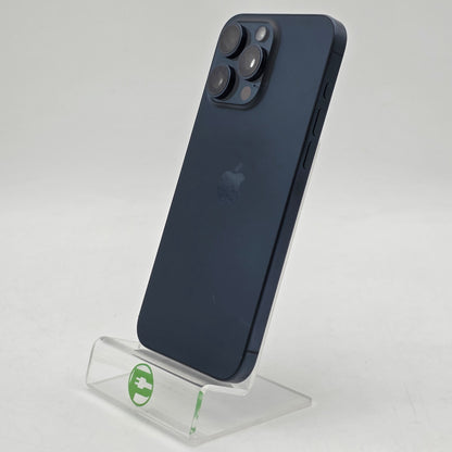 Factory Unlocked Apple iPhone 15 Pro Max 512GB Blue Titanium MU6E3LL/A