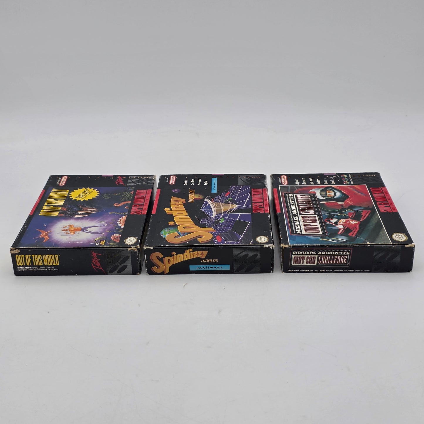 Lot of 3 Super Nintendo SNES Games