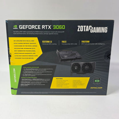 Zotac GeForce RTX 3060 Twin Edge OC 12GB GDDR6 Graphics Card 9288-5N630-501Z8