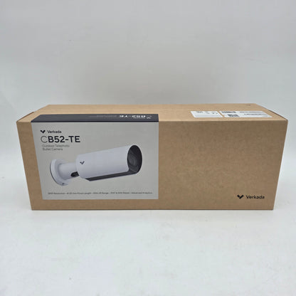 New Verkada CB52-TE CB52-256TE-HW TELEPHOTO OUTDOOR BULLET CAMERA