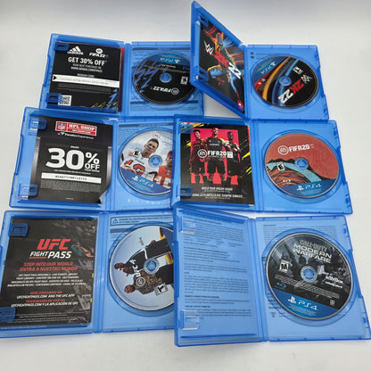 Lot of 6 Sony PlayStation 4 PS4 Games