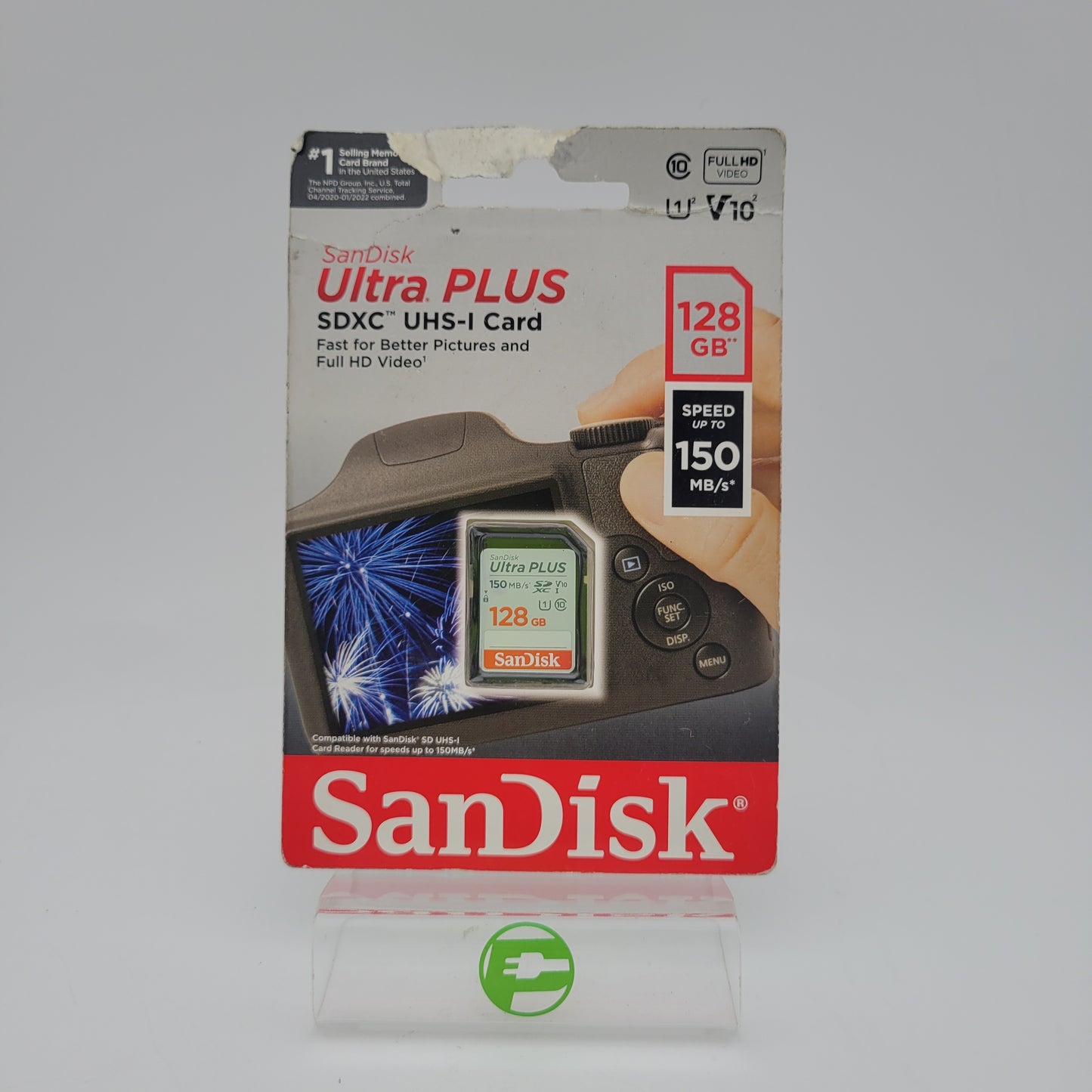 New Sandisk Ultra PLUS 128GB SD Card