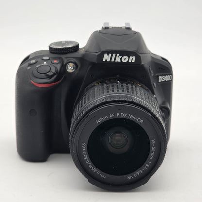 Nikon D3400 24.2MP Digital SLR DSLR Camera