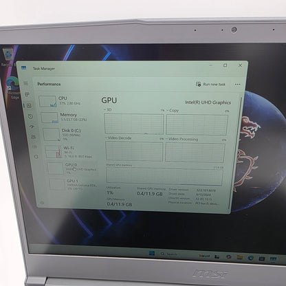 MSI Thin 15 B13VE 15.6" i5-13420H 2.1GHz 24GB RAM 512GB SSD GeForce RTX 4050