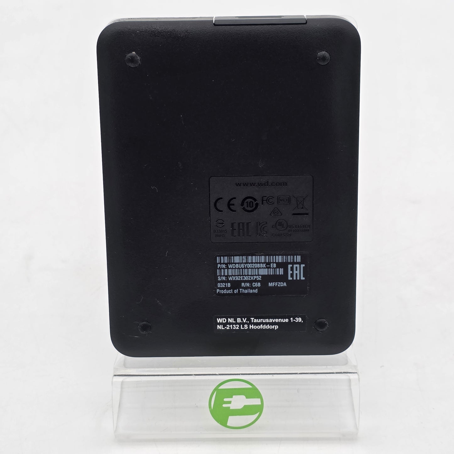 Western Digital Elements Portable 2TB Micro USB 3.0 HDD WDBU6Y0020BBK