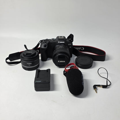 Canon EOS R8 24.2MP Digital SLR DSLR Camera With Extras