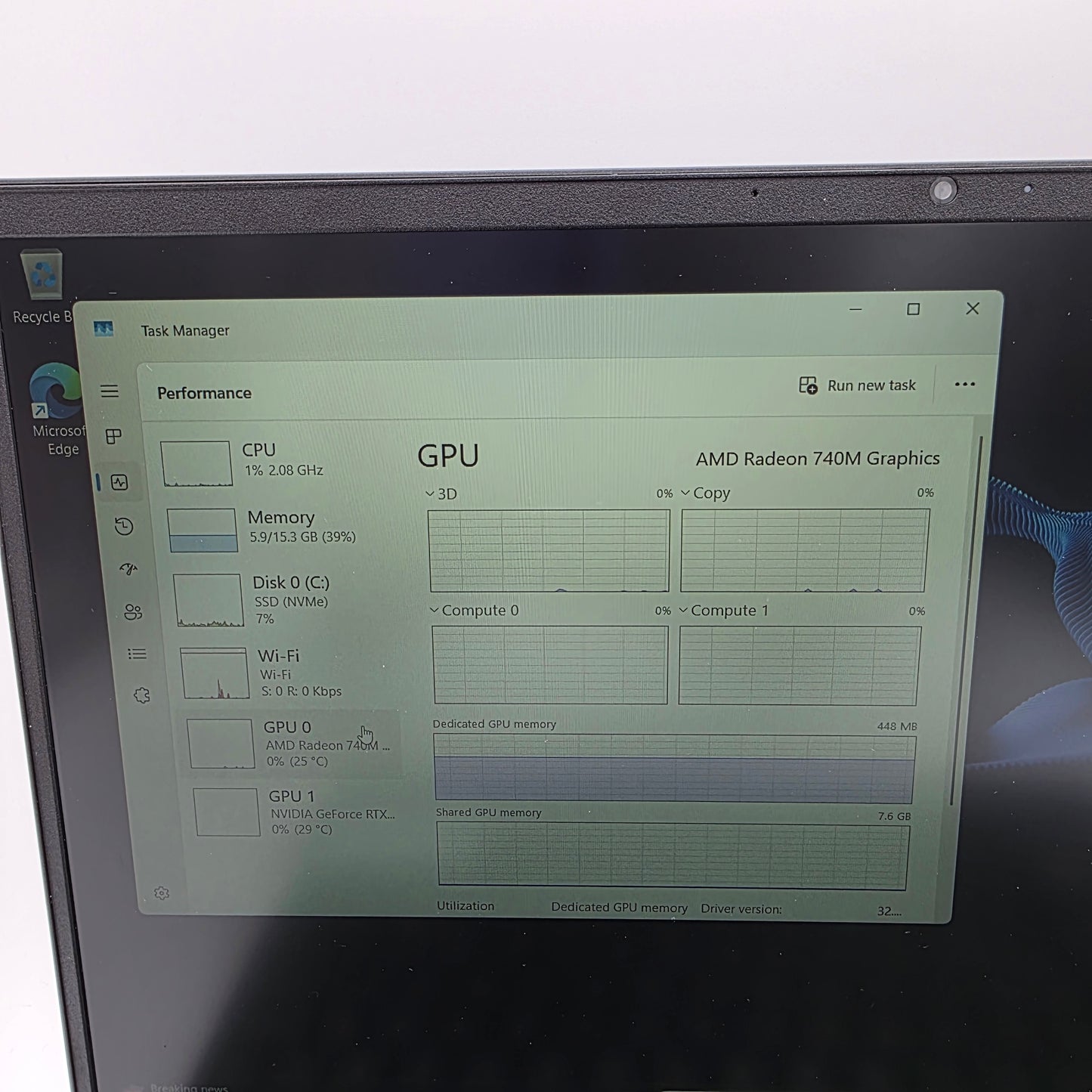 HP Victus 15-FB3093DX 15.6" Ryzen 7 7445HS 3.2GHz 16GB RAM 512GB SSD RTX 4050