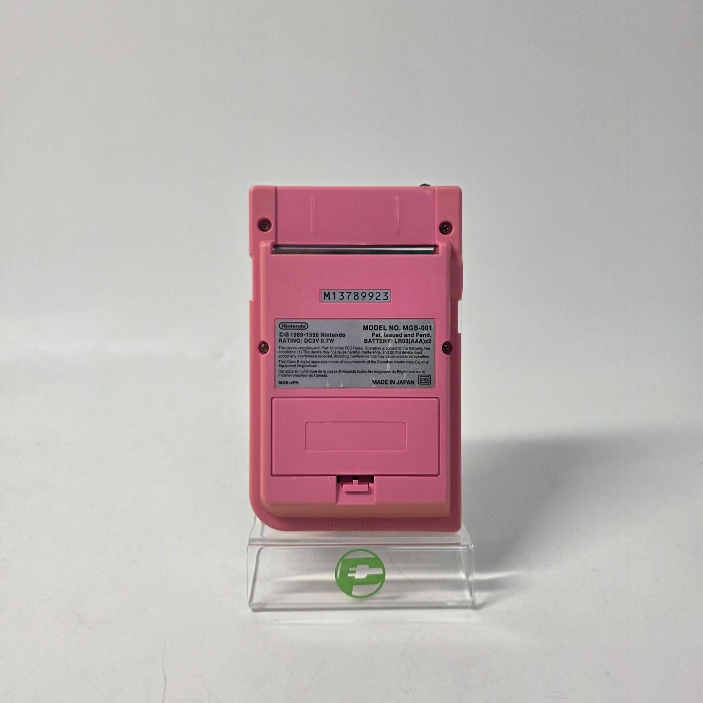 Nintendo Game Boy Pocket Handheld Game Console MGB-001 Coral Pink