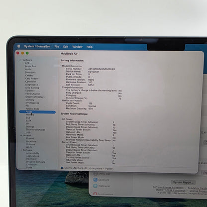 2025 Apple MacBook Air 13" M4 10C GPU 4.5GHz 16GB RAM 512GB SSD A3240