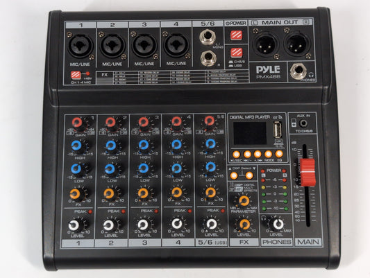 Pyle PMS466 6-Channel Audio Controller