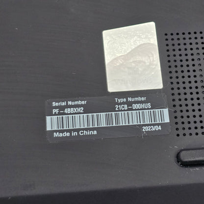 Lenovo ThinkPad X1 Carbon Gen 10 14" i5-1240P 1.7GHz 16GB RAM 512GB SSD