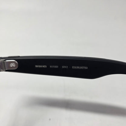 Ray-Ban Meta Wayfarer Gen 2 Black Polarized AI Smart Glasses