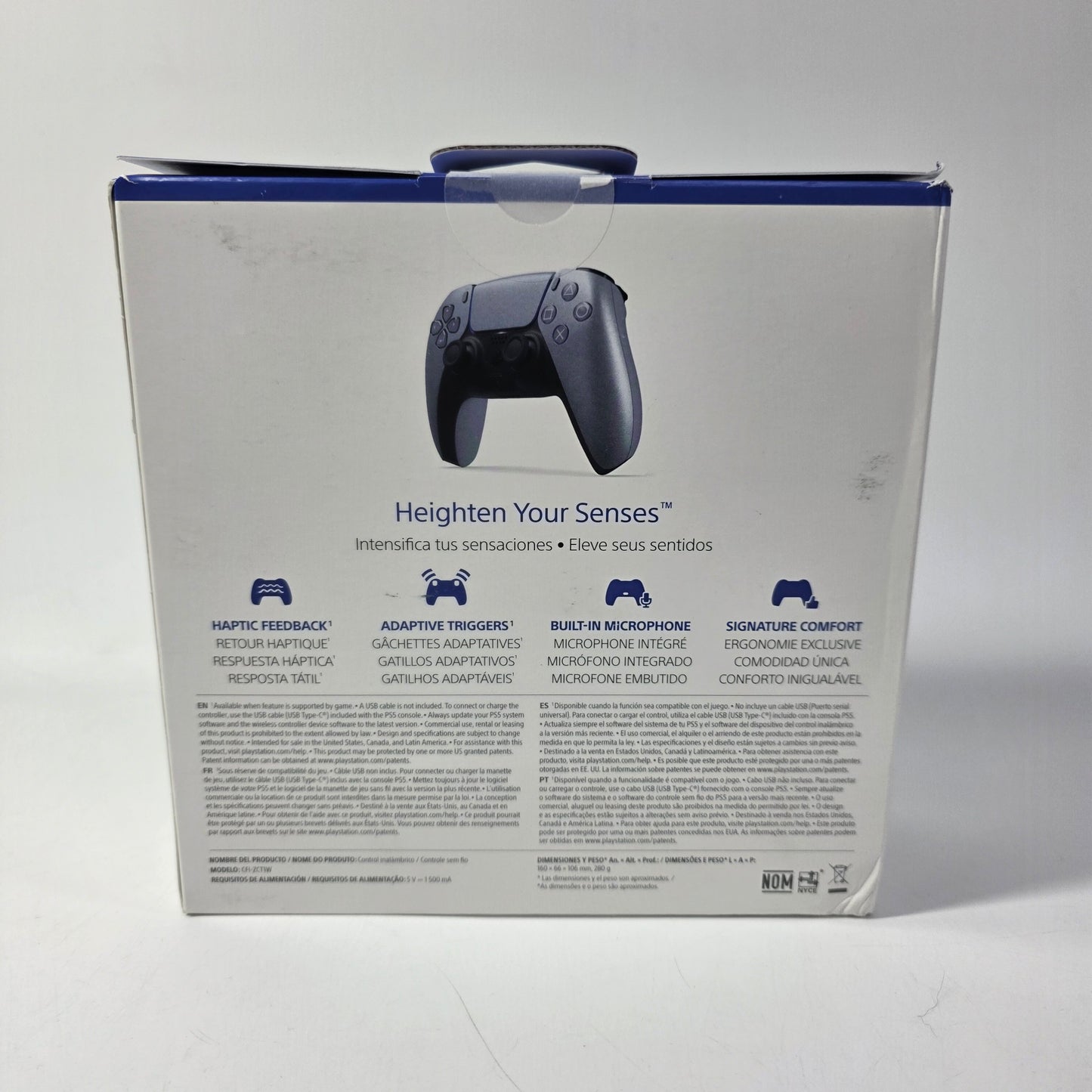 Sony PlayStation 5 PS5 DualSense Wireless Controller Sterling Silver 