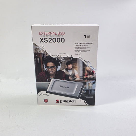 New Kingston External XS2000 1TB USB-C to USB-C SSD