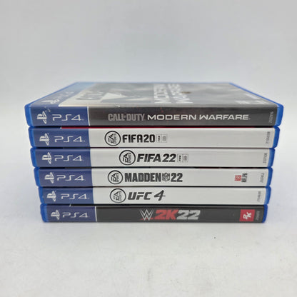 Lot of 6 Sony PlayStation 4 PS4 Games