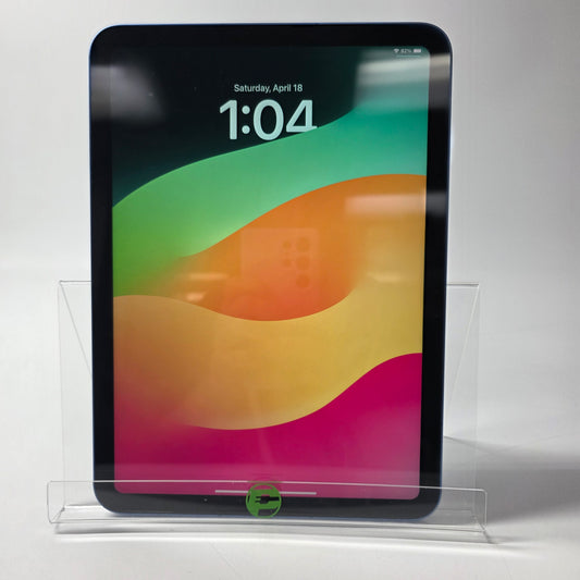 Factory Unlocked Apple iPad 10th Gen 64GB Blue MQ6K3LL/A