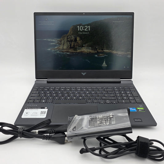 HP Victus 15-FA0032DX	 15.6" i5-12450H 2.0GHz 8GB RAM 512GB SSD GeForce GTX 1650
