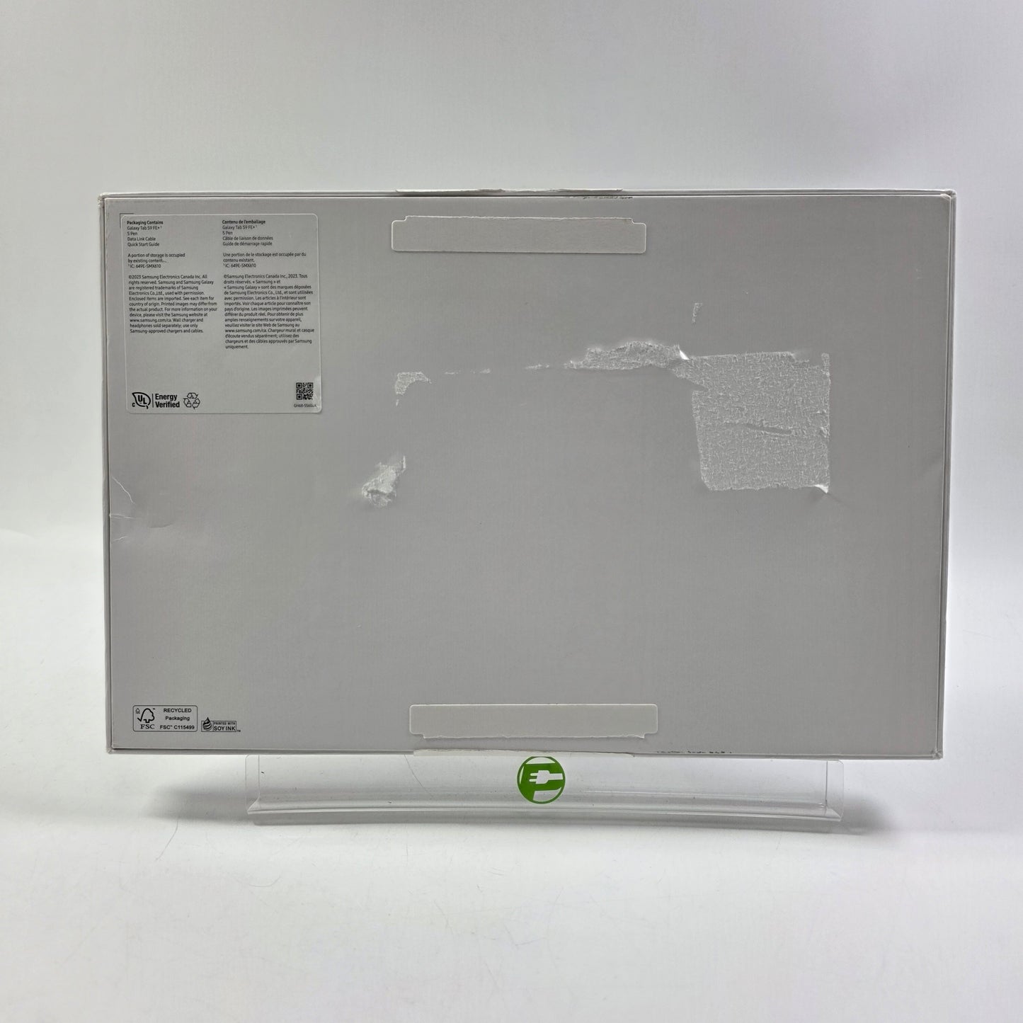 New Open Box WiFi Only Samsung Galaxy Tab S9 FE+ 12.4" 128GB Gray SMX610