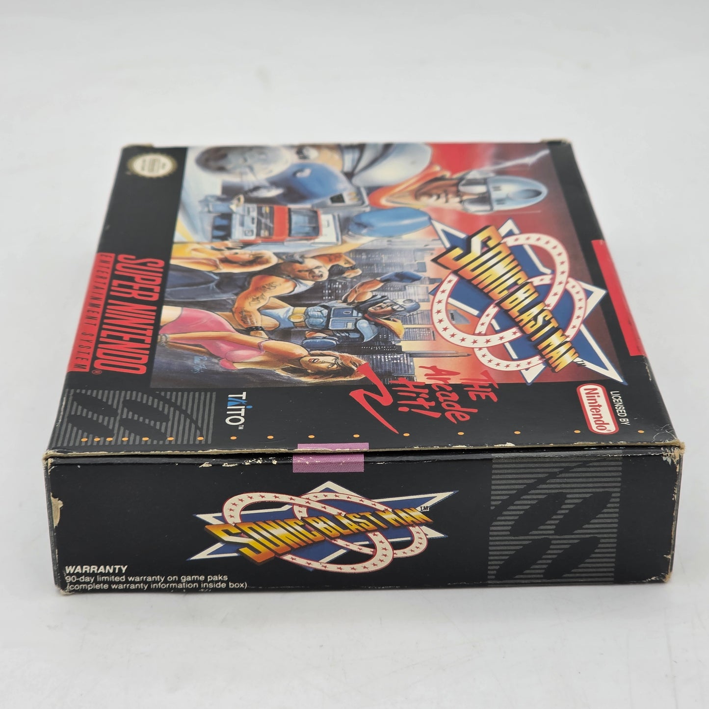 Sonic Blast Man (Super Nintendo SNES, 1992)