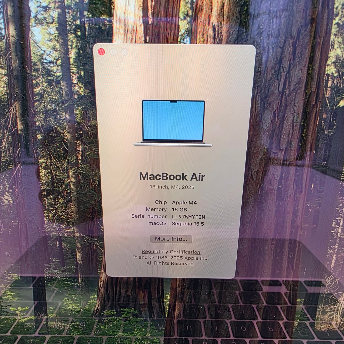 2025 Apple MacBook Air 13.6" M4 4.5GHz 16GB RAM 256GB SSD A3240