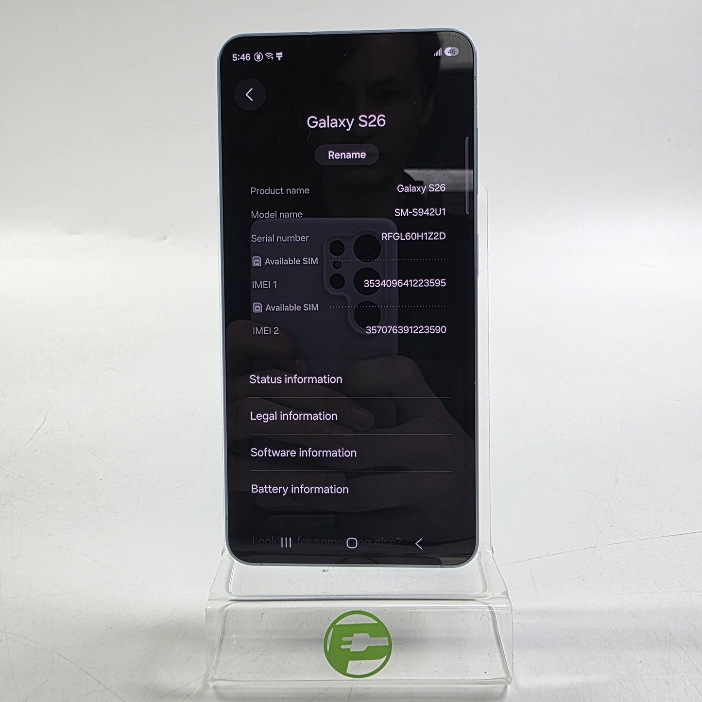 Factory Unlocked Samsung Galaxy S26 12GB RAM 256GB SM-S942U1 Blue