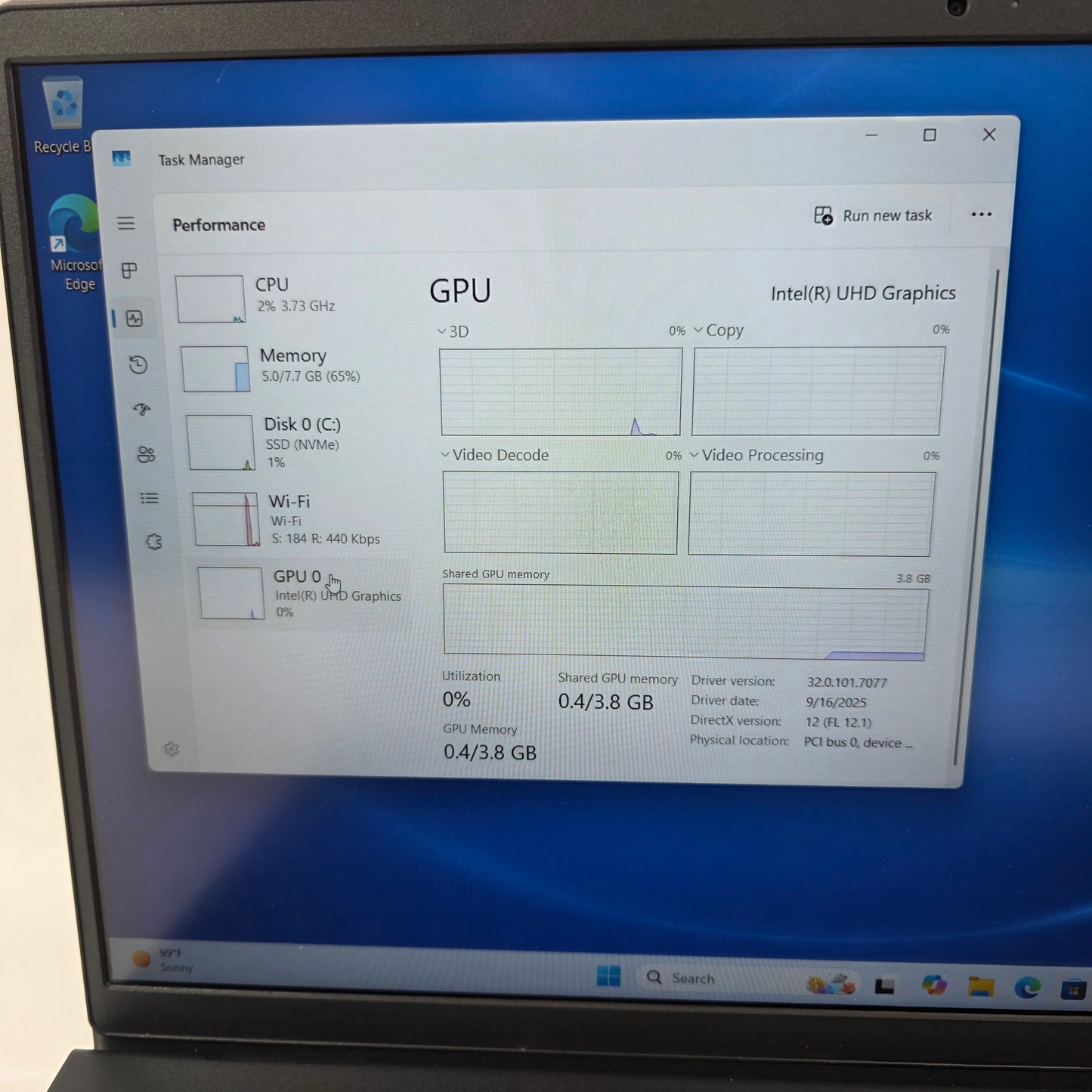 Dell Inspiron P112F 14" i5-1235U 2.3GHz 8GB RAM 500GB SSD