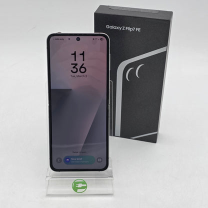 Factory Unlocked Samsung Galaxy Z Flip7 FE 8GB RAM 256GB SM-F761U1 White