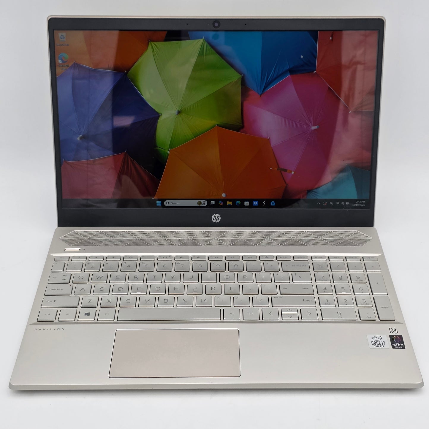 Broken HP Pavilion 15-CS3075WM 15.6" i7-1065G7 1.3GHz 8GB RAM 512GB SSD