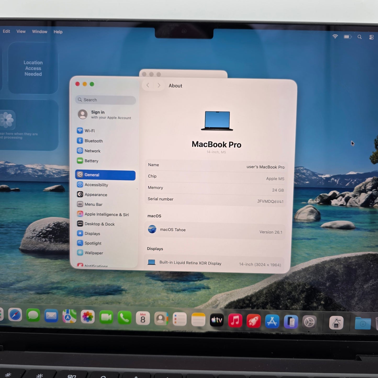 New 2025 Apple MacBook Pro 14" M4 4.5GHz 24GB RAM 1TB SSD A3434