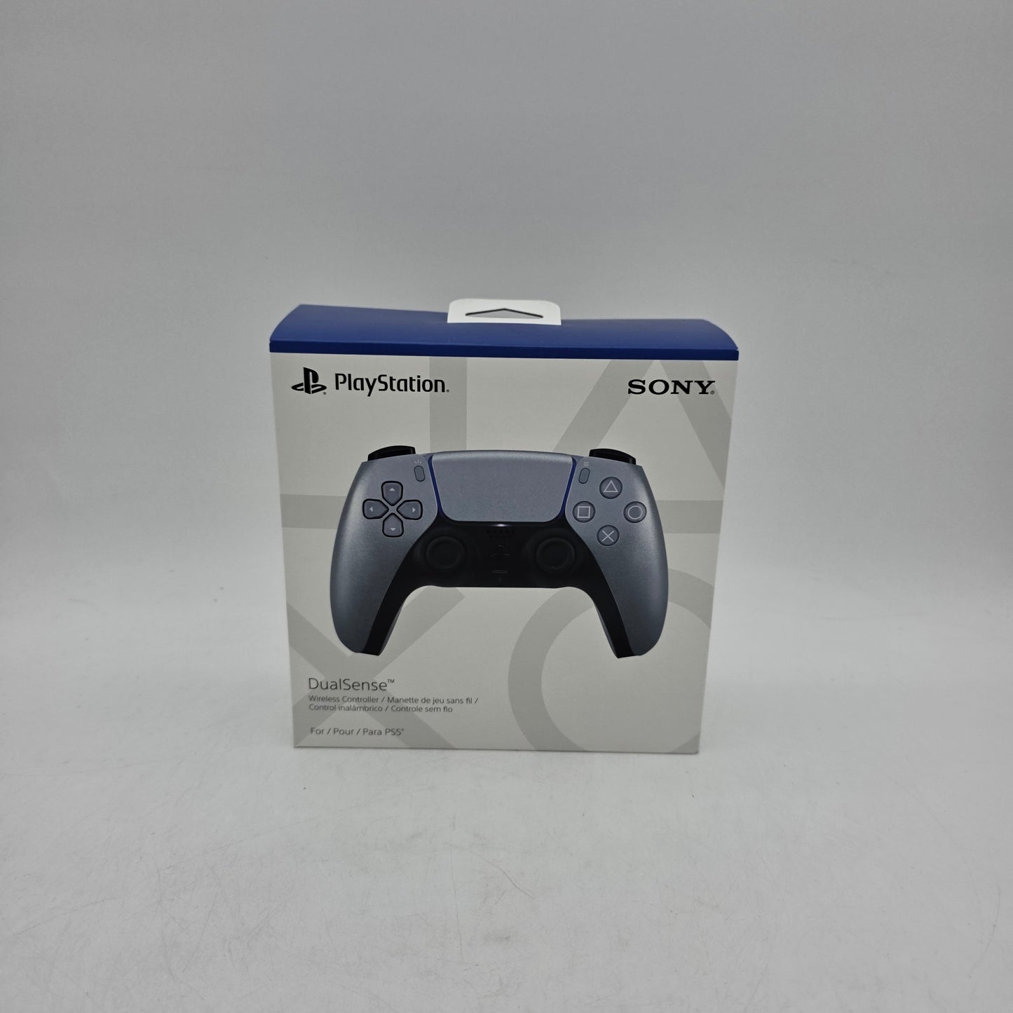 New Sony PlayStation 5 PS5 Dualsense Wireless Controller Silver CFI-ZCT1W