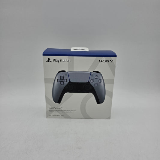 New Sony PlayStation 5 PS5 Dualsense Wireless Controller Silver CFI-ZCT1W