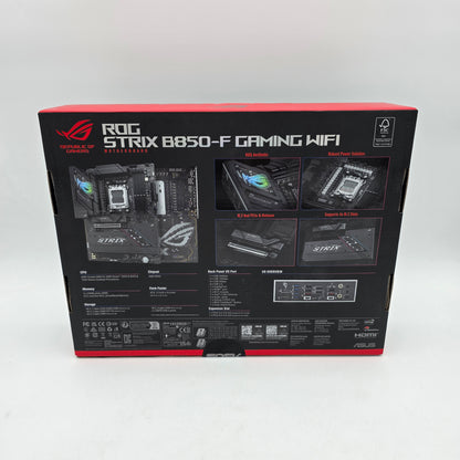 New Asus ROG Strix B850-F Gaming Wifi AM5 ATX