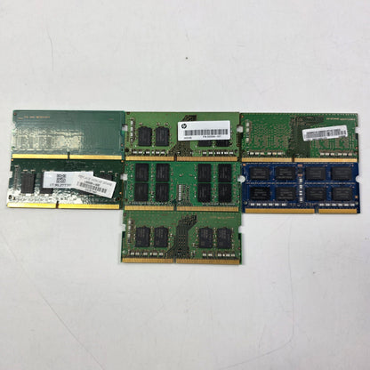 Lot of 7 SODIMM RAM