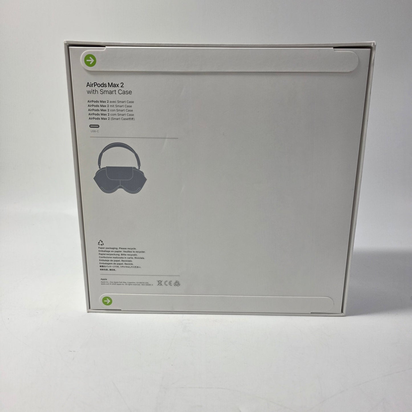 New Apple AirPods Max USB-C Wireless Over-Ear Headphones Midnight A3454
