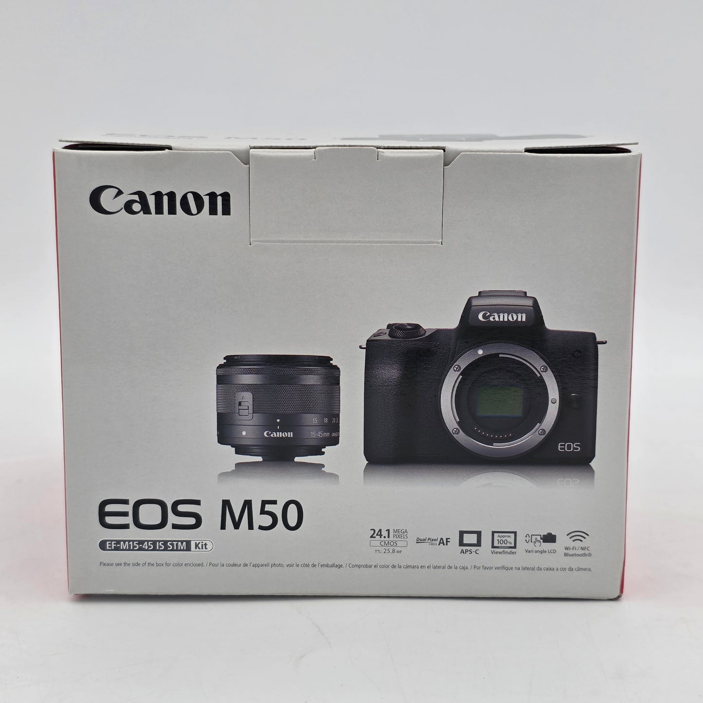 Canon EOS M50 24.1MP Digital SLR DSLR Camera With Lens