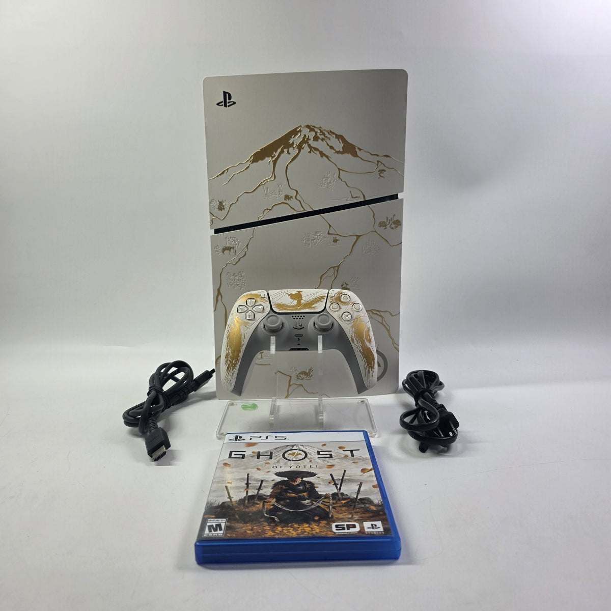 Sony PlayStation 5 Slim Disc PS5 1TB Ghost of Yotei Console Gaming System