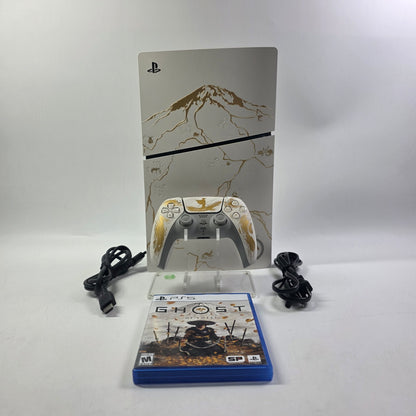 Sony PlayStation 5 Slim Disc PS5 1TB Ghost of Yotei Console Gaming System